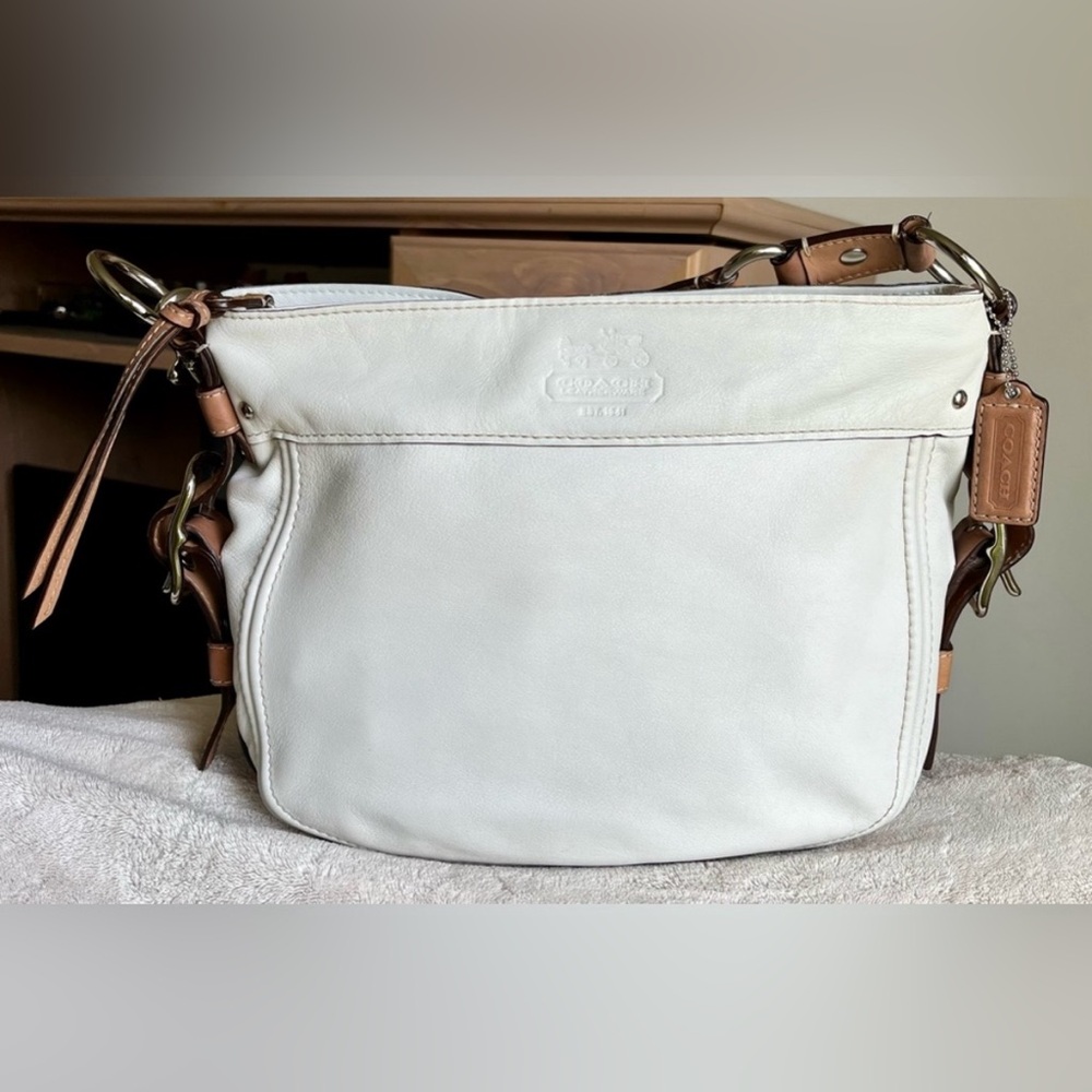 Coach Zoe Hobo Shoulder Bag - EUC